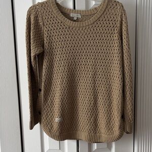Simply Southern Tan Crew Neck Sweater